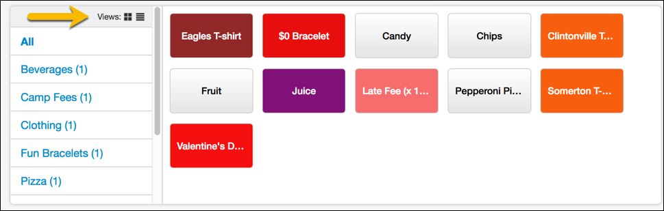 POS layout